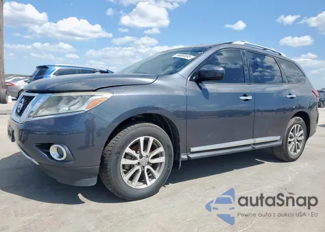 2014 Nissan Pathfinder S из США, поврежденный, VIN 5N1AR2MN7EC627582